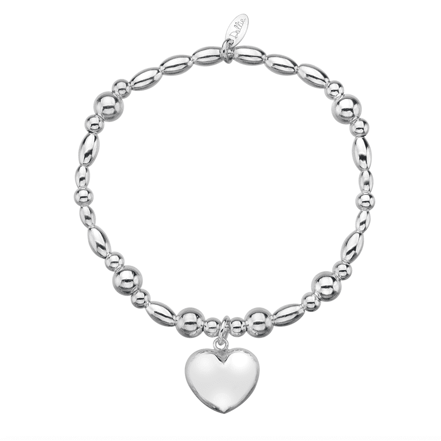 Heart Bracelet in Cherie
