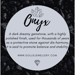 Load image into Gallery viewer, Mens Onyx Bracelet Dollie Jewellery

