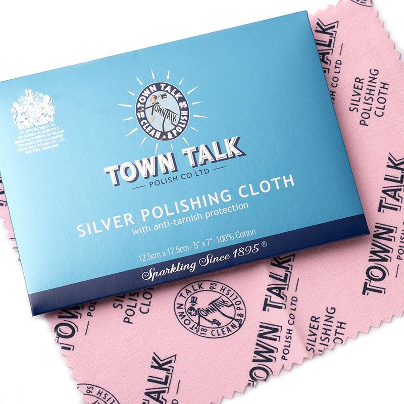 Silver cleaning cloth (Town Talk) – Dollie Jewellery