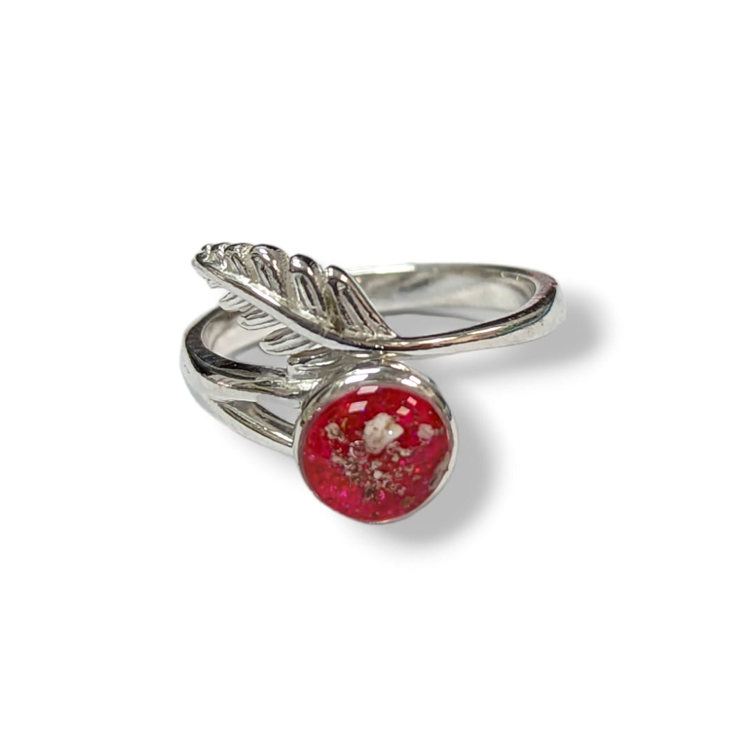 Ashes Leaf Ring Dollie Jewellery