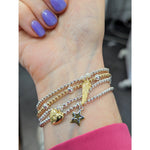 Load image into Gallery viewer, Golden Angel Starlight Stack Dollie Jewellery