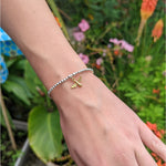 Load image into Gallery viewer, Golden Honey Bee Bracelet Dollie Jewellery
