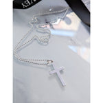 Load image into Gallery viewer, Mens Silver Cross Dollie Jewellery
