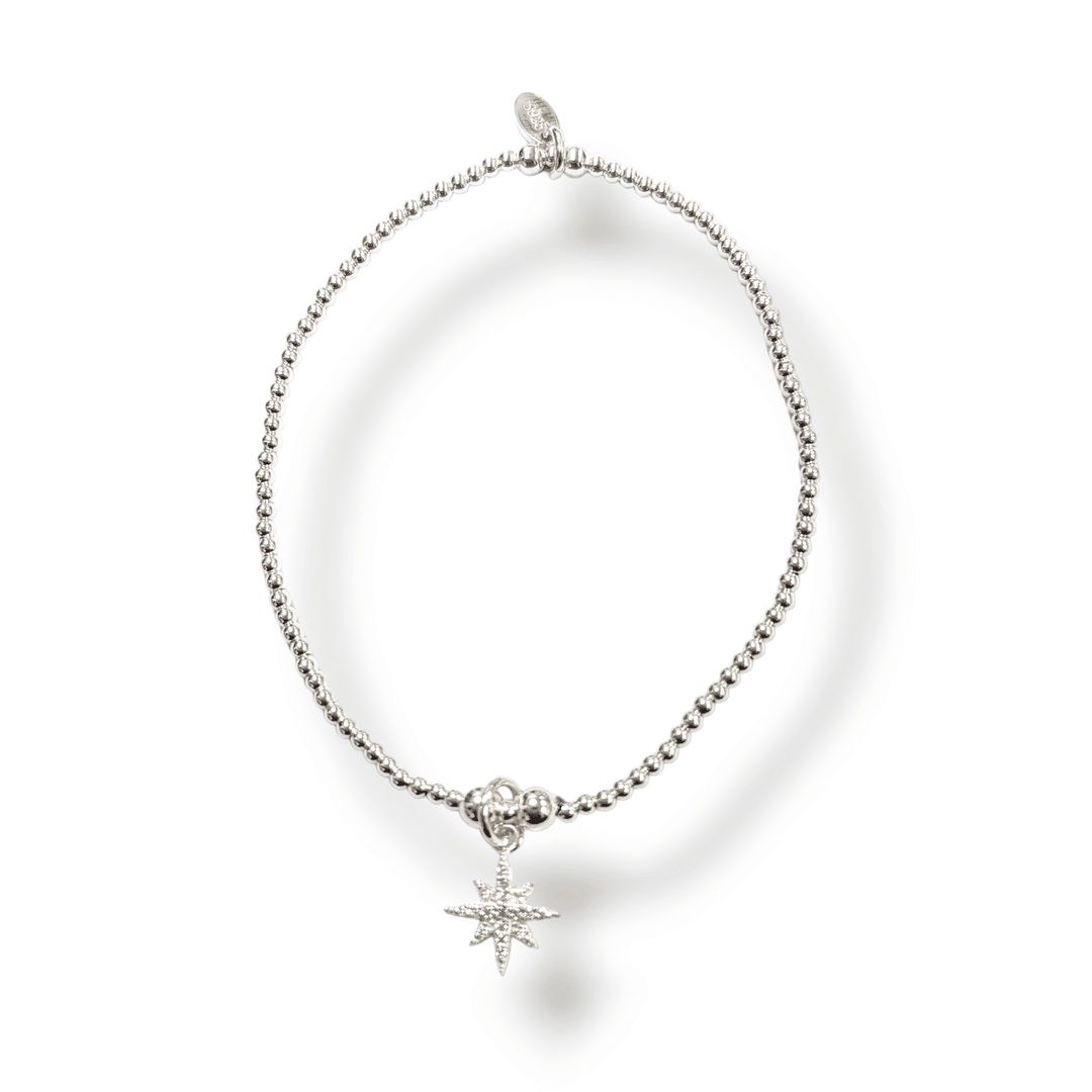 North Star Mini Bead Bracelet Dollie Jewellery