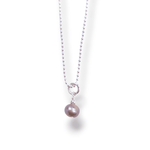 Load image into Gallery viewer, Dreamy Liliac Pearl Drop Necklace Dollie Jewellery
