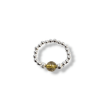 Load image into Gallery viewer, Lemon Candy Pop Ring made from the rare gemstone Super Seven
