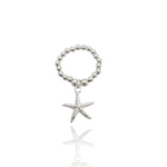 Load image into Gallery viewer, Starfish Ring Dollie Jewellery
