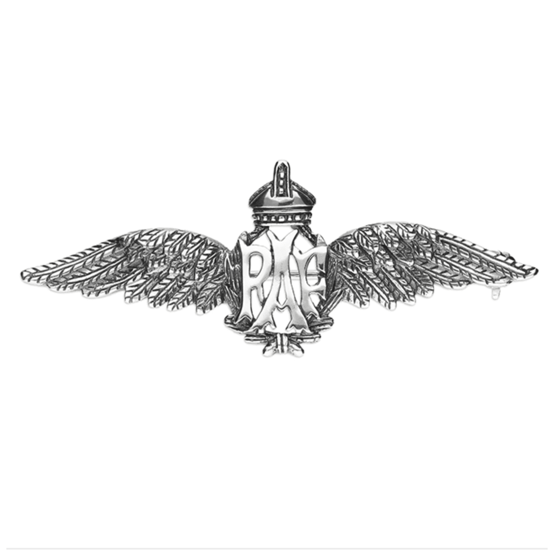 RAF Wings Brooch/Badge Charles Harvey