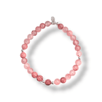Load image into Gallery viewer, Strawberry Quartz Bracelet Dollie Jewellery