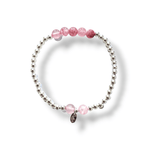 Load image into Gallery viewer, Strawberry Silver Bracelet Dollie Jewellery