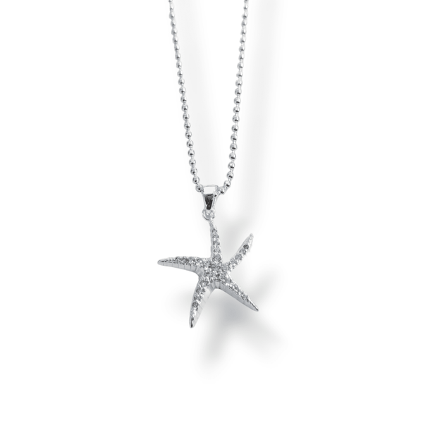 Sparkle Starfish Necklace Dollie Jewellery