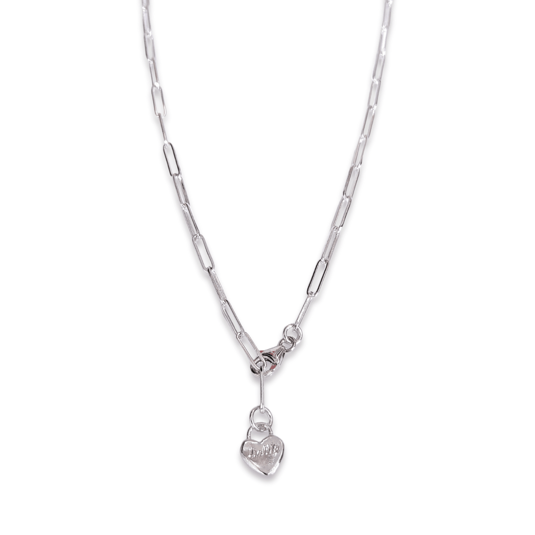 Abigail Heart Link Necklace Dollie Jewellery