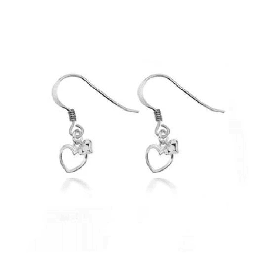 Alicia Double Heart Earrings Dollie Jewellery
