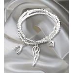 Load image into Gallery viewer, Angel Wishes Stack Dollie Jewellery