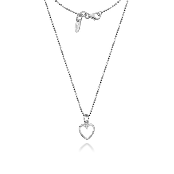 Annabelle Open Heart Necklace Dollie Jewellery
