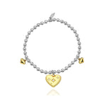 Load image into Gallery viewer, Aurelia Golden Triple Heart Bracelet Dollie Jewellery