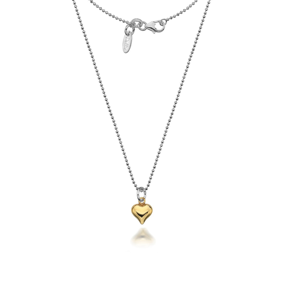 Gigi Golden Heart Necklace Dollie Jewellery