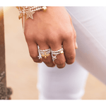 Load image into Gallery viewer, Golden Honey Bee Ring Dollie Jewellery
