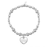 Load image into Gallery viewer, Luxe Heart Bracelet Dollie Jewellery