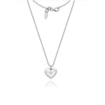 Load image into Gallery viewer, Ophelia Silver Heart Necklace Dollie Jewellery