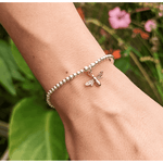 Load image into Gallery viewer, Rose Gold Honey Bee Bracelet Dollie Jewellery
