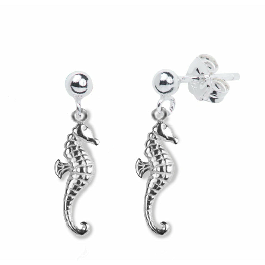 Seahorse Post Earrings Dollie Jewellery