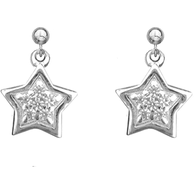 Star Sparkle Earrings Dollie Jewellery