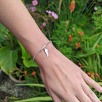 Load image into Gallery viewer, Stardust Angel Wing Bracelet Dollie Jewellery