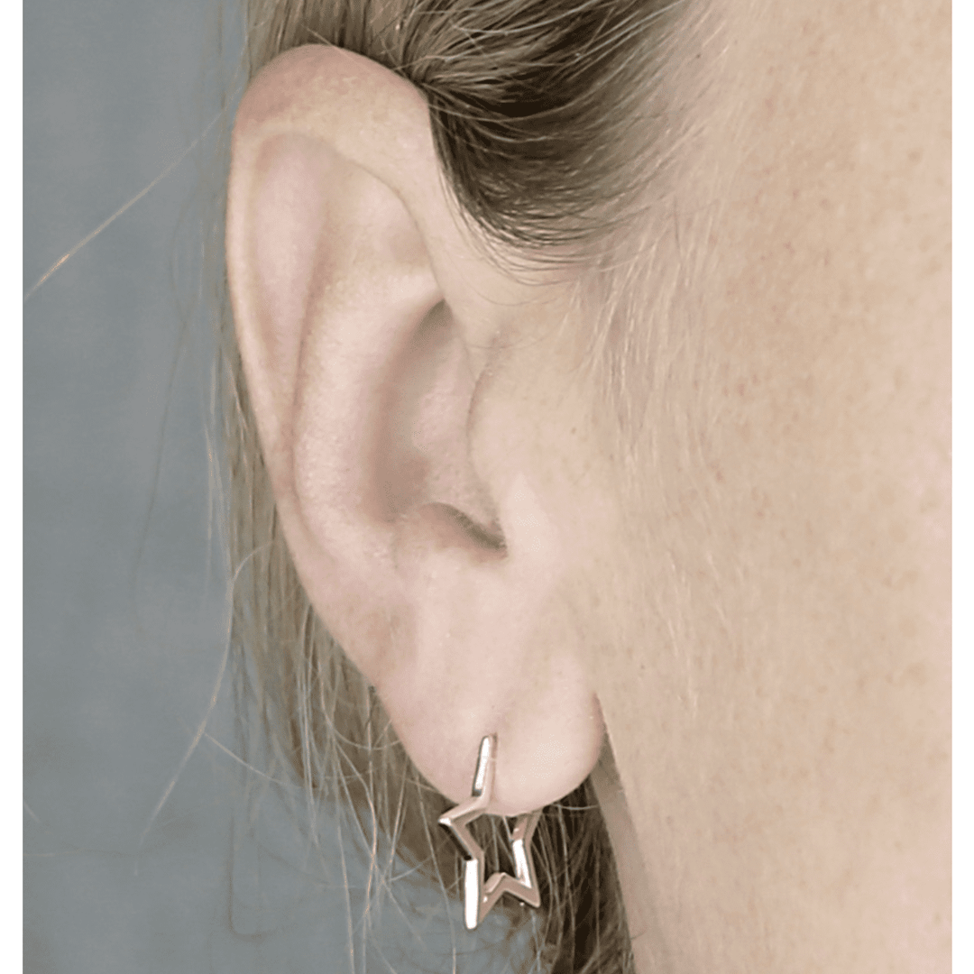 Super Star Hoop Earrings Dollie Jewellery