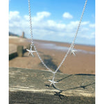 Load image into Gallery viewer, Triple Starfish Necklace Dollie Jewellery